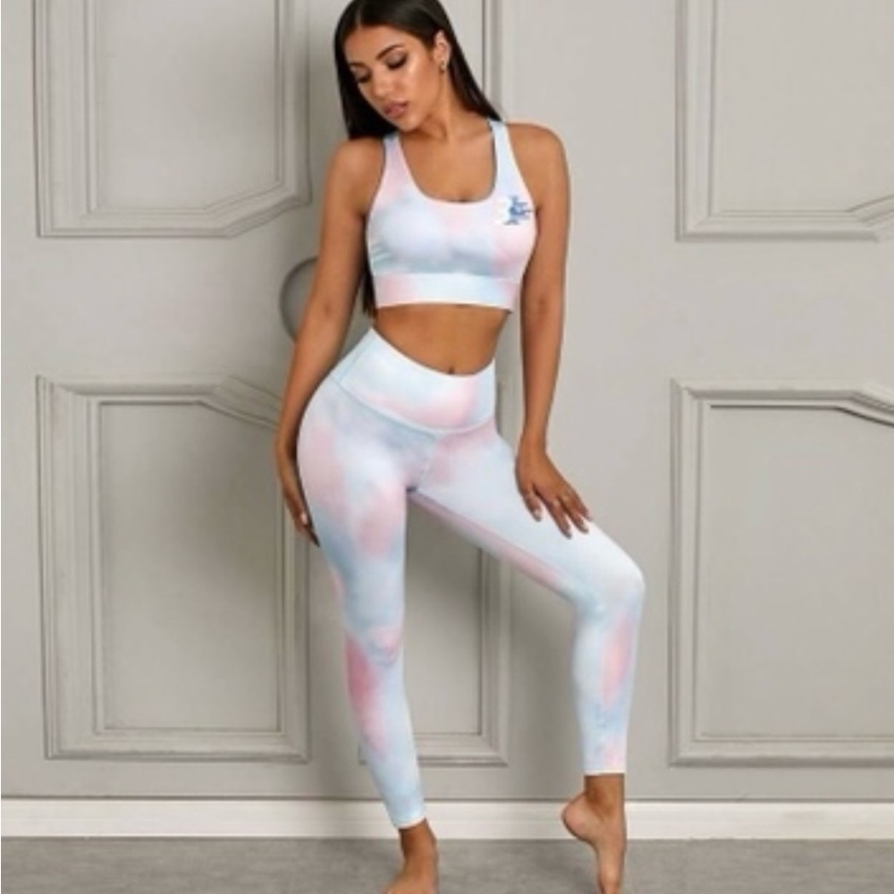 Women's Tie-Dye Activewear Set